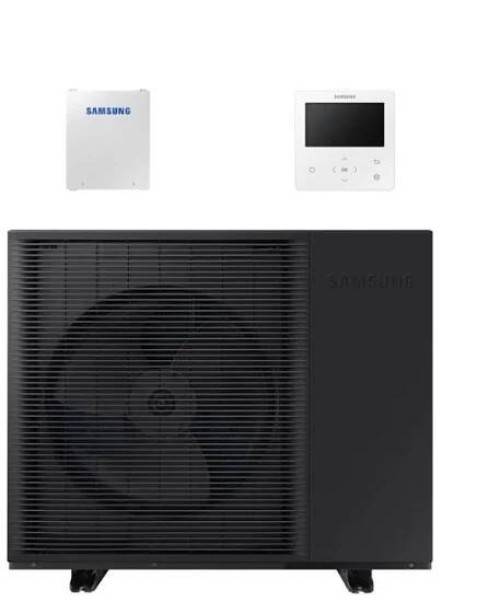 Tepelné čerpadlo SAMSUNG EHS Mono R290 1f s řídící jednotkou a s kabelovým ovladačem