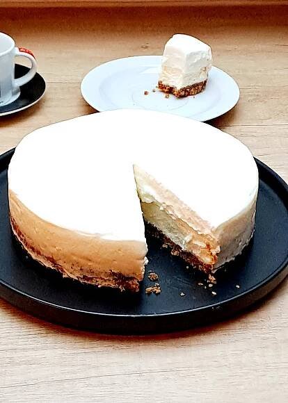 Šlehačkový vanilkový cheesecake – Just cooking