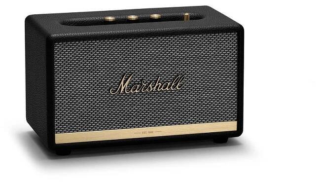 Černý reproduktor s Bluetooth připojením Marshall Acton II