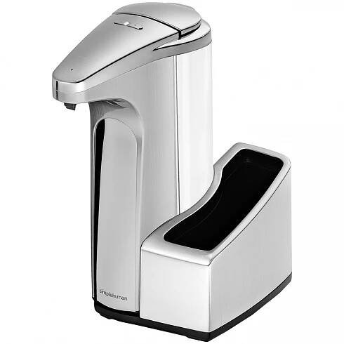 Bezdotykový dávkovač mýdla Simplehuman 384ml - matný nikl