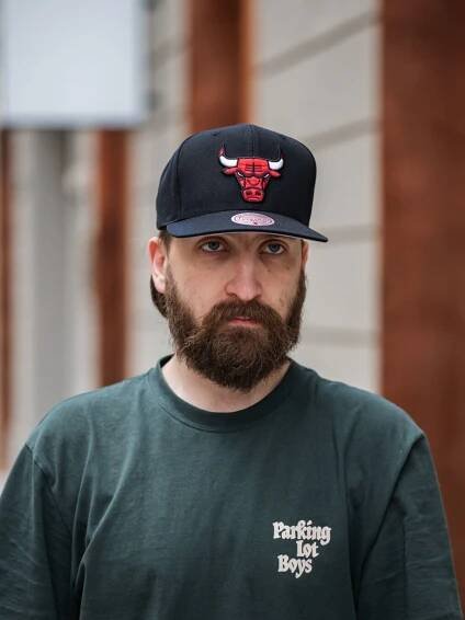 Kšiltovka Mitchell & Ness Chicago Bulls 6HSSS21HW051 WOOL SOLID Black