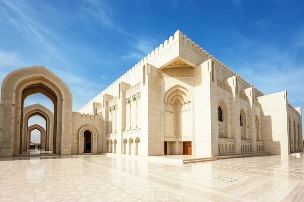 velká mešita sultan qaboos modlitebna,omán - maskat - stock snímky, obrázky a fotky