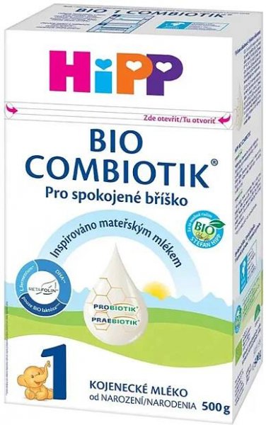 HiPP BIO Combiotik 1 prášek 500 g od 293 Kč