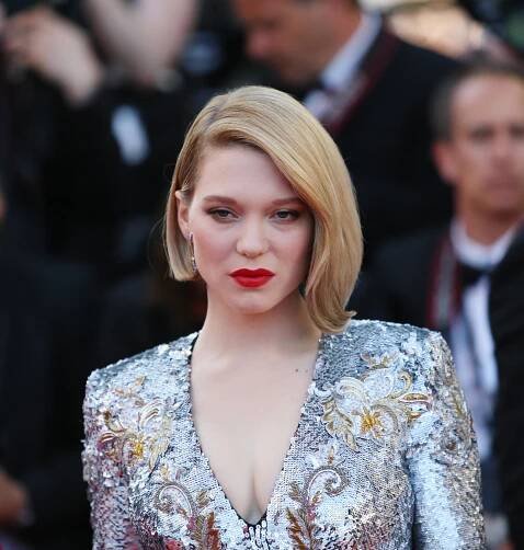 Léa Seydoux - Hair, Joint, Lip, Shoulder, Lipstick, Huma...