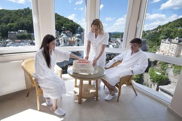 Lázeňský pobyt s polopenzí, procedurami a neomezeným wellness v luxusním Hotelu Prezident pro 2 osoby na 2 noci