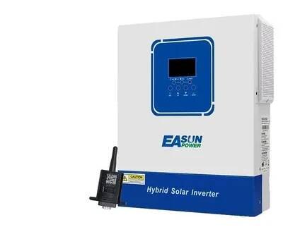 Obrázek produktu pro Hybridní solární střídač, výkon 3,2 kW až 6,2 kW, regulátor solárního nabíjení MPPT, SMG-II-4KW-24V-WIFI
