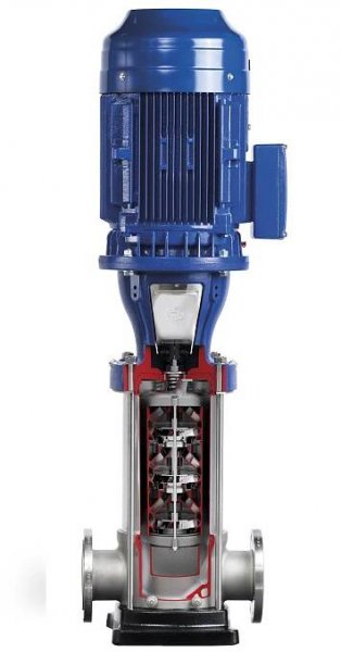 DPV: Skupina vertikálních odstředivých čerpadel DP-PUMPS | AQ Pumpy