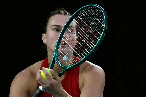 Aryna Sabalenková vo finále Australian Open 2024.