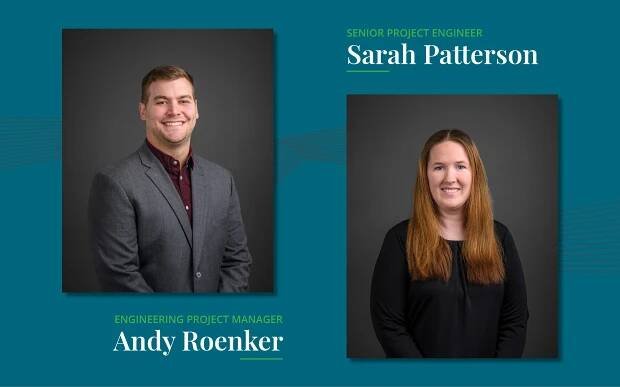 Andy Roenker and Sarah Patterson Earn Promotions