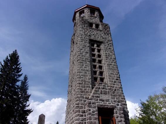 výlet na rozhlednu Bramberk - Rozhledna