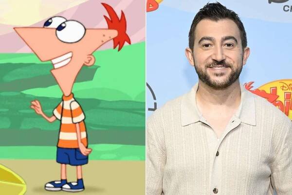 Phineas in 'Phineas and Ferb' ; Vincent Martella attends the premiere of the new season of 