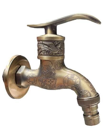 Vodovodní KOHOUTEK TELLUS 1/2", tmavě zlatý