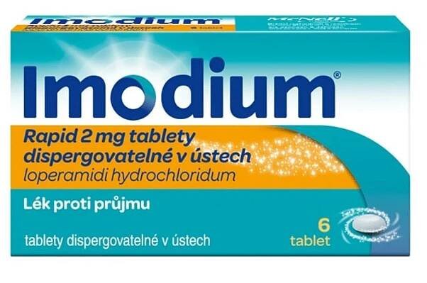 Imodium Rapid 2 mg, 12 tbl.