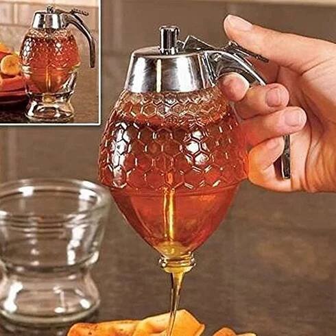 Dávkovač medu HoneyDrizzle