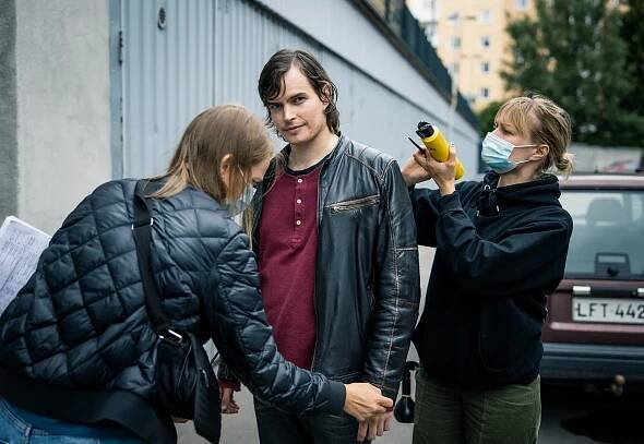 Johannes Holopainen, Heidi Huovinen - Rahti - Z natáčení