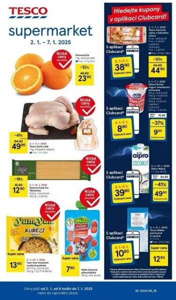 Tesco leták - 1
