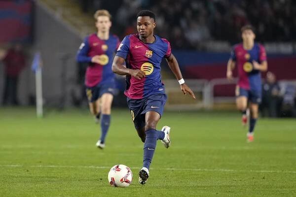 Fati has been reduced to a bit-part player at Barcelona