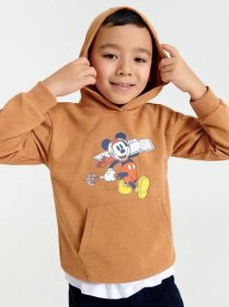 Mikina s kapucí Mickey Mouse Barva béžová - SINSAY - 6852Y-80X