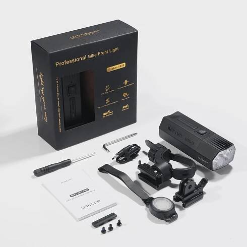 GACIRON - Světlo přední RAPTOR 1800 BT Powerbank | Elektrokola a kola Merida