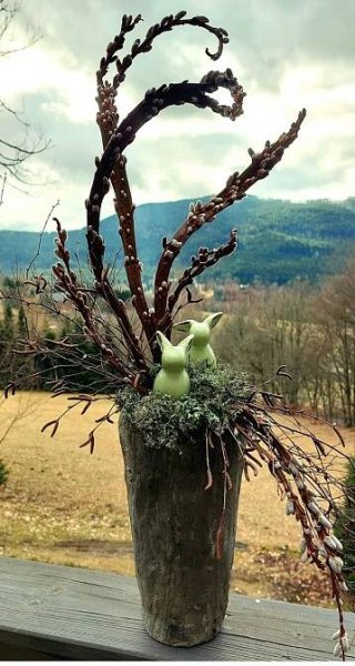 Pin von bianka w auf wielkanoc in 2025 | Dekoration basteln frühling, Ostern deko, Natürlich dekorieren