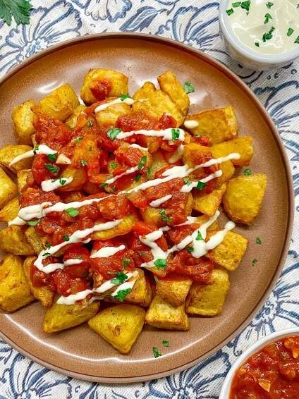 Patatas Bravas (Spanish Fried Potatoes)
