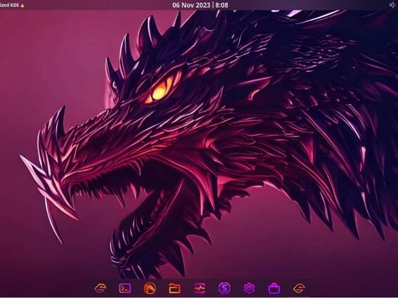 Garuda KDE Dr460nized might be the coolest-looking Linux distro available
