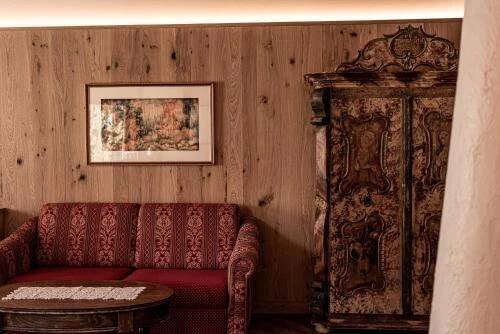Posezení v ubytování Aparthotel Kastel Seiser Alm