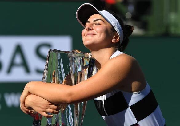 Fenomenální Andreescuová dotáhla vítěznou jízdu v Indian Wells k titulu