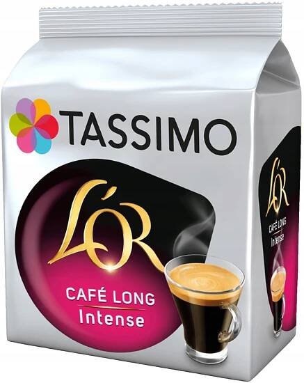 Kapsle TASSIMO Jacobs LOR Cafe Long Intense 16
