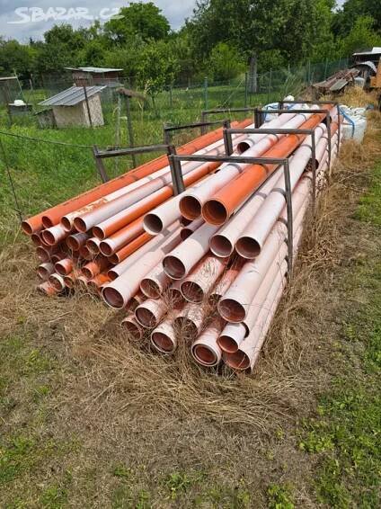 Trubky KG odpadní trubky hladké za odvoz - Kozomín - Bazar