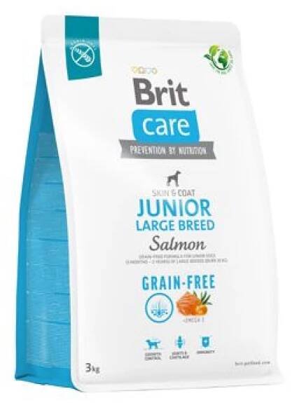 Brit Care Dog Grain-free Junior Large Breed 3 kg - Granule pro psy