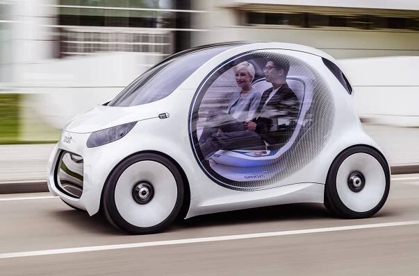 Daimler ukázal robotický smart vision EQ fortwo