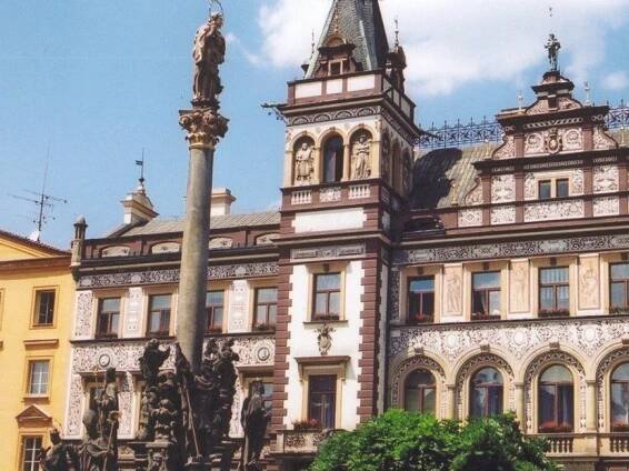 Pardubice - morový sloup - tip na výlet