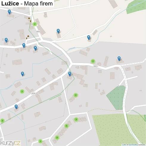 Lužice - mapy | Kurzy.cz