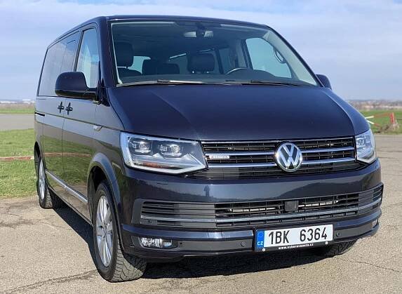 VW Multivan T6 Highline 2.0 TDi 110 kW 4x4/Manuál/6.2016/DPH - Výběrová auta