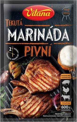 Vitana Tekutá marináda pivní 80 g
