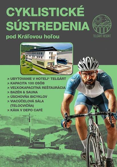 Cyklistické sústredenia - Hotel Telgárt