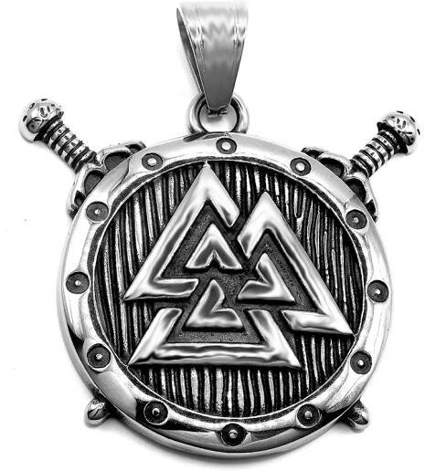 Pánský ocelový přívěsek Valknut
