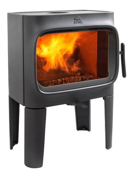 Jotul F 305 CB  R LL BP - černý lak, dlouhé nohy