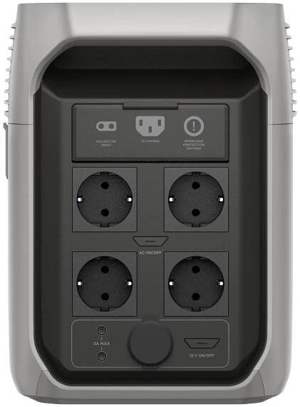 ECOFLOW Delta 3 1500 Nabíjecí stanice Li-Fe černá, šedá S regulátorem nabíjení