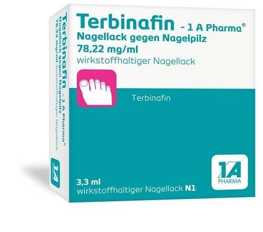 Terbinafin - 1 A Pharma® Nagellack gegen Nagelpilz