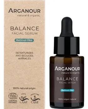 Arganour Bio hyalurónové pleťové sérum Balance s přírodní alternativou retinolu 30 ml