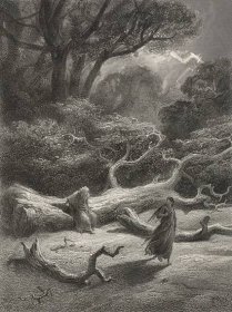 Alfred Lord Tennyson, Vivien, illustrated by Gustave Doré.