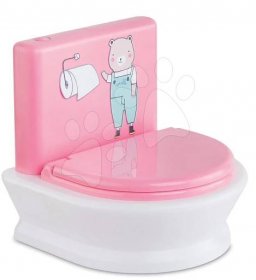 Doplňky pro panenky - Splachovací záchod Interactive Toilet Mon Grand Poupon Corolle pro 36–42 cm panenku od 3 let