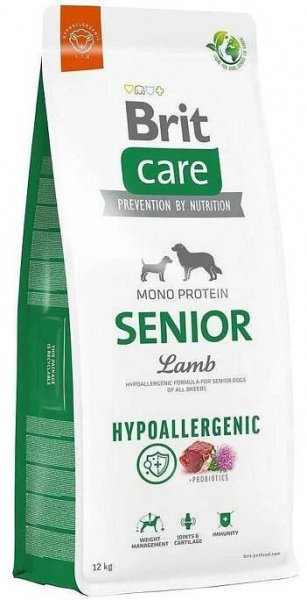 BRIT CARE Hypoallergenic Senior Lamb 12kg