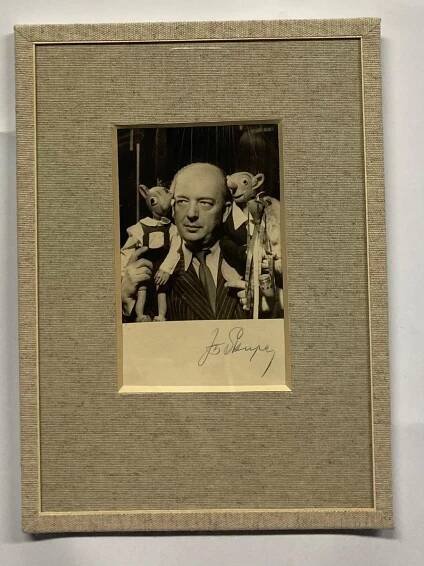 Josef Skupa - podepsaná fotografie - Ostatní sběratelské předměty