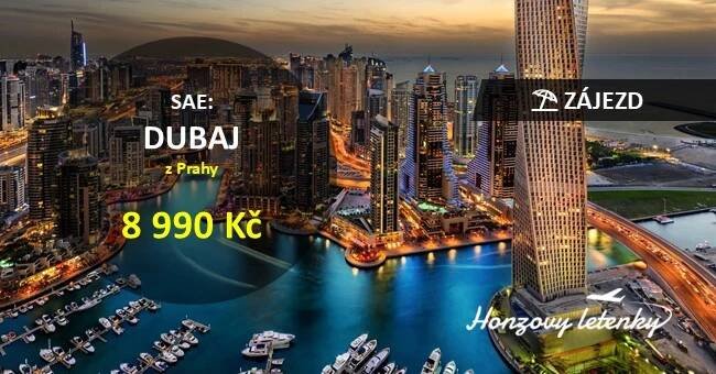 Týdenní zájezd do DUBAJE z Prahy - Honzovy letenky