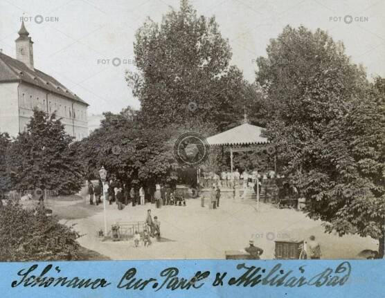 Teplice-Šanov,  Lázeňský park  u Vojenských lázní