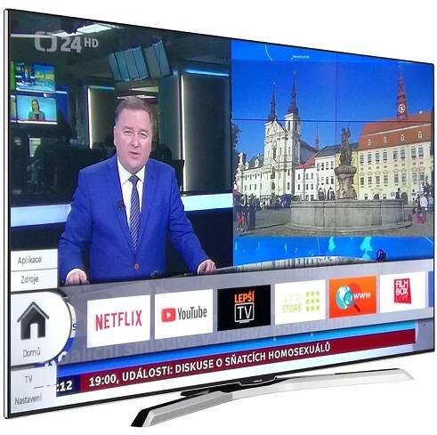 Finlux TV55FUE8160 - HDR UHD T2 SAT WIFI SKYLINK LIVE