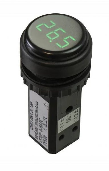 Voltmetr QMD-05V B 40V 24V d30mm ELECO 885559